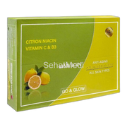 Muicin Citron Niacin Vitamin C & B3 Anti-Aging Skin Care Facial Kit, For All Skin Types