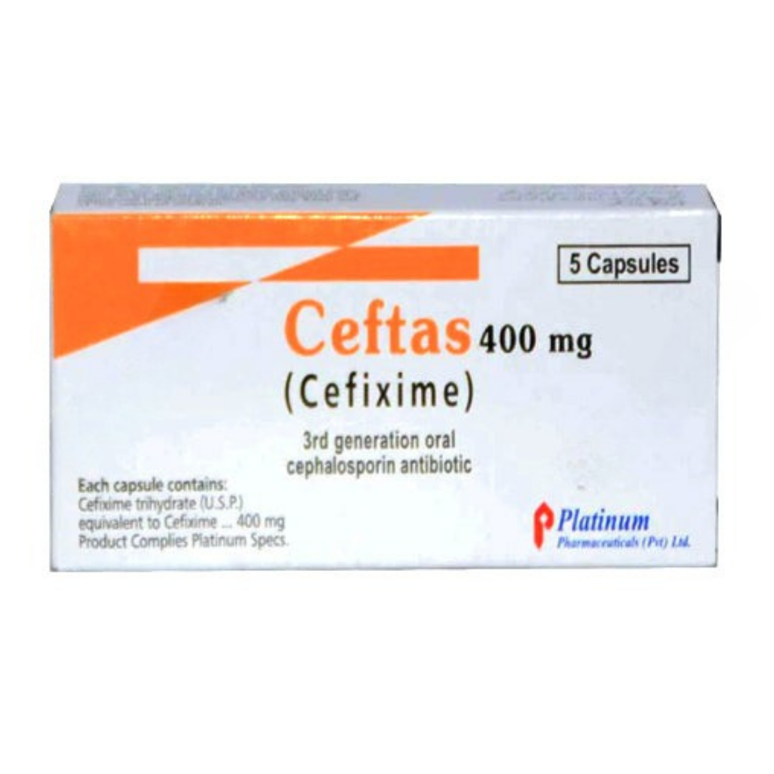 Ceftas Capsules 400mg