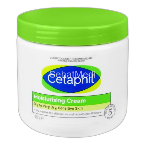 Cetaphil Moisturizing Cream For Dry To Very Dry, Sensitive Skin, 450g