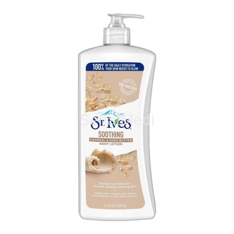 St. Ives Smoothing Rose & Argan Oil Body Lotion, Paraben Free, 621ml