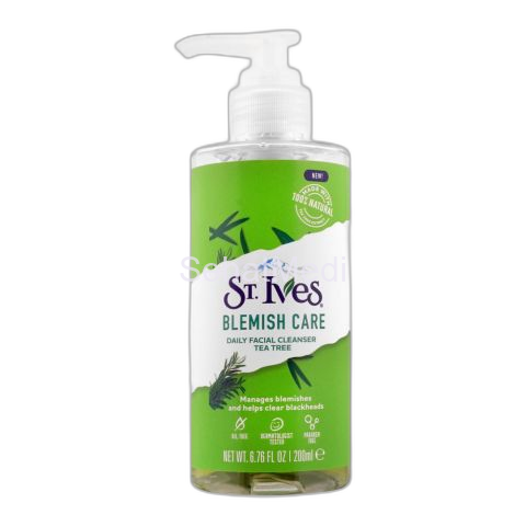 St. Ives Blemish Care Tea Tree Daily Facial Cleanser, 200ml