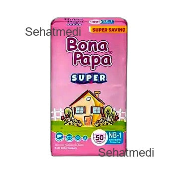Bona Papa Baby Diapers Super Economy Medium Size 3 50Pcs