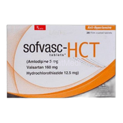 Sofvasc Hct Tablets 5-160-12.5mg
