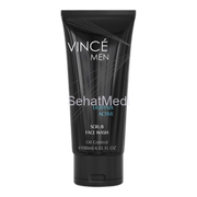 Vince Men Lightnix Active Scrub Face Wash, Oil Control, 100ml