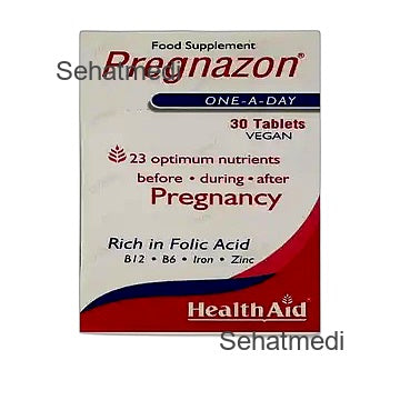 Healthaid Pregnazon Tablets (1 Box = 30 Tablets)
