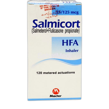 Salmicort Hfa Inhaler 25-125mg