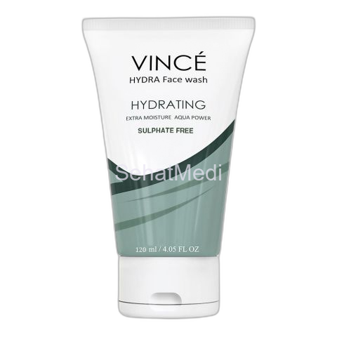 Vince Hydrating Sulphate Free Hydra Face Wash, Extra Moisture, 120ml