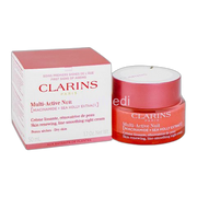 Clarins Paris Multi-Active Face Night Cream with Niacinamide+Sea Holly Extract, For Dry Skin, 50ml
