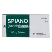 Spiano Tablets 100mg