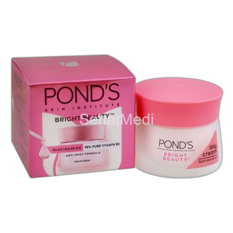 Pond's Bright Beauty Anti-Spot Serum Day Cream with Niacinamide & Vitamin B3, 50g