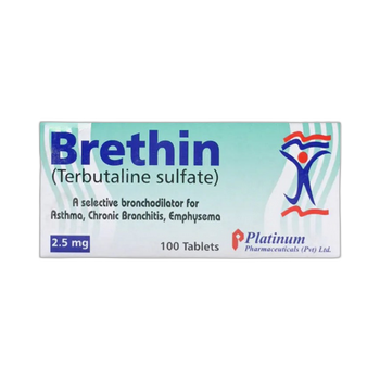 Brethin Tablets 2.5mg