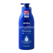 Nivea Nourishing Body Lotion, With Deep Moisture Serum, Dry To Very Dry Skin, 400ml