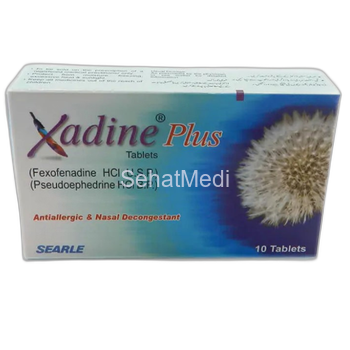 Xadine Plus Tablets 60mg/60mg