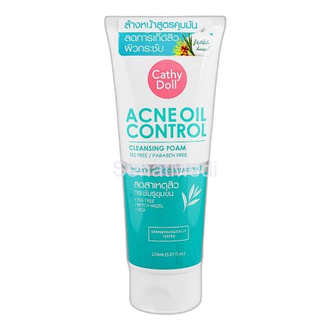 Cathy Doll Acne Oil Control Cleansing Foam, SLS & Paraben Free, 150ml