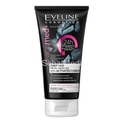 Eveline Facemed+ 3-In-1 Purifying Facial Wash Gel, With Activated Carbon, Alcohol Free, All Skin Types, 150ml