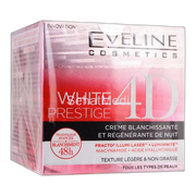 Eveline 48H White Prestige 4D Whitening & Regenerating Night Cream, 50ml