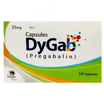 Dygab Capsules 25mg