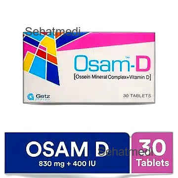 Osam-D Tablets 830Mg 400Iu (1 Strip = 10 Tablets)