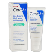 CeraVe Oil Control Gel-Cream Moisturizer, Fragrance Free, For Oily to Combination Skin, 52ml