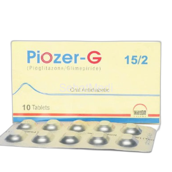 Piozer-G Tablets 15mg/2mg