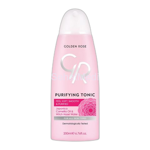 Golden Rose Purifying Tonic, All Skin Types, 200ml