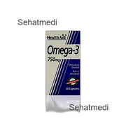 Healthaid Omega-3 Capsules 750Mg (1 Box = 30 Capsules)