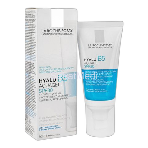 La Roche-Posay Hyalu B5 Aquagel Moisturizer With SPF30, For All skin types, 50ml