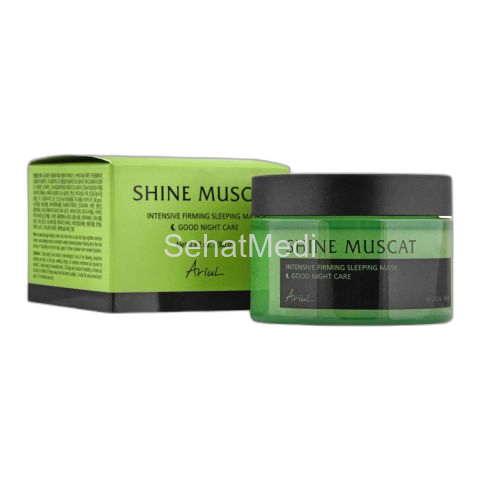 Ariul Shine Muscat Intensive Firming Sleeping Mask, 80g