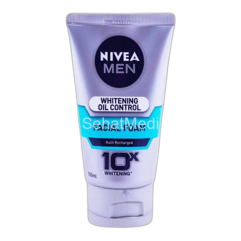 Nivea Men Whitening Oil Control Facial Foam 100ml