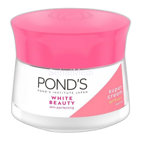 Pond's White Beauty Skin Perfecting Super Cream, Matte, SPF 15, 50g