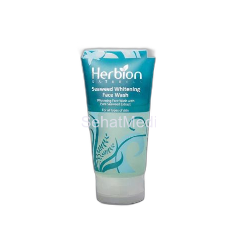 Herbion Naturals Seaweed Whitening Face Wash, For All Skin Types, 100ml