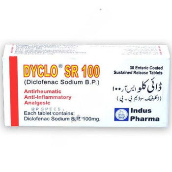 Dyclo Sr Tablets 100mg