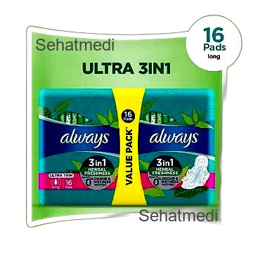 Always Ultra Sanitary Pads Long Value Pack