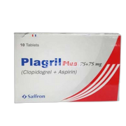 Plagril Plus Tablets 75/75mg