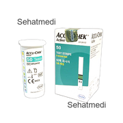 Accu-Chek Active Blood Glucose Strips (Box = 50 Strips)