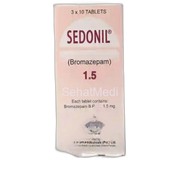 Sedonil Tablets 1.5mg