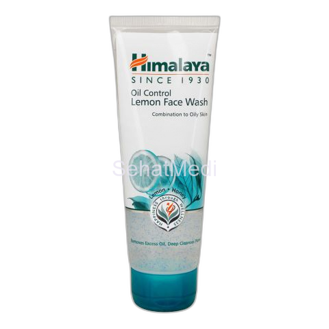 Himalaya Oil Control Lemon Face Wash, For Combination To Oily Skin Type, Removes Excess Oil, 100ml