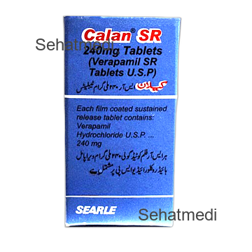 Calan SR Tablets 240mg