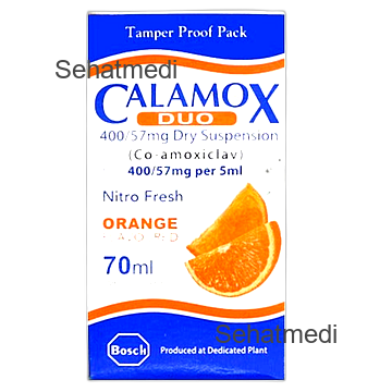 Calamox Duo 70ml Syrup 400mg/57ml