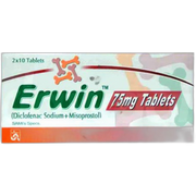 Erwin Tablets 75mg/0.2mg