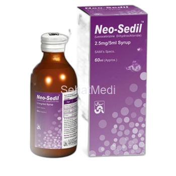 Neo-Sedil Syrup 2.5 mg/60ml