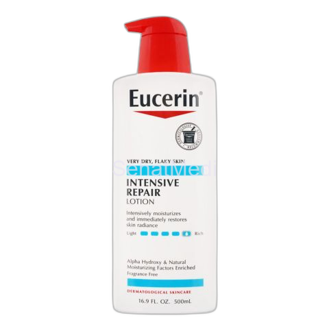 Eucerin Intensive Repair Lotion, Very Dry Flaky Skin, Fragrance Free, 500ml