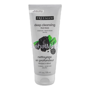 Freeman Detoxifying Charcoal + Black Sugar Mud Mask, 175ml