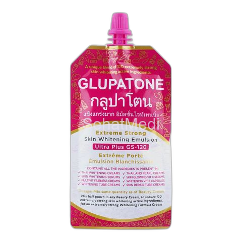 Glupatone Extreme Strong Skin Whitening Emulsion Ultra Plus GS-120, 50g