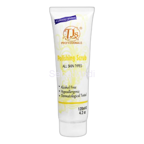 TJs Professionals Polishing Scrub, Alcohol Free, All Skin Types, 120ml