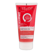 Eveline Facemed+ Hyaluronic 3-In-1 Moisturising Face Wash Gel, Alcohol Free, All Skin Types, 150ml