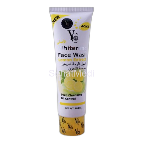 YC Whitening Face Wash, With Lemon Extract, 100ml