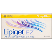 Lipiget Ez Tablets 10/10mg