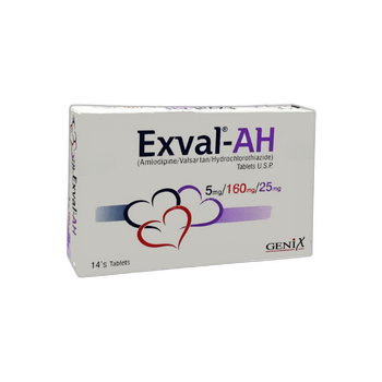 Exval-AH Tablets  5/160/25mg