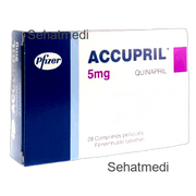 Accupril 5mg tablet 2x14's